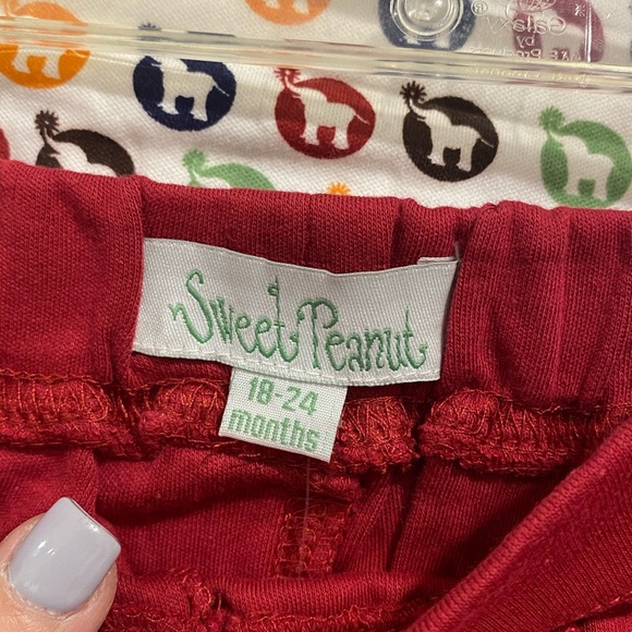 NWT! Sweet Peanut Cotton Set Elephant print - Picture 4 of 4